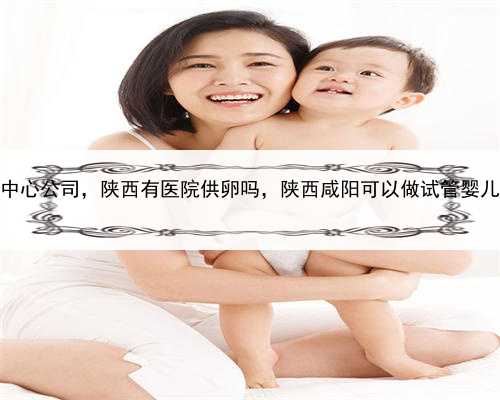 代孕中心公司，陕西有医院供卵吗，陕西咸阳可以做试管婴儿吗？